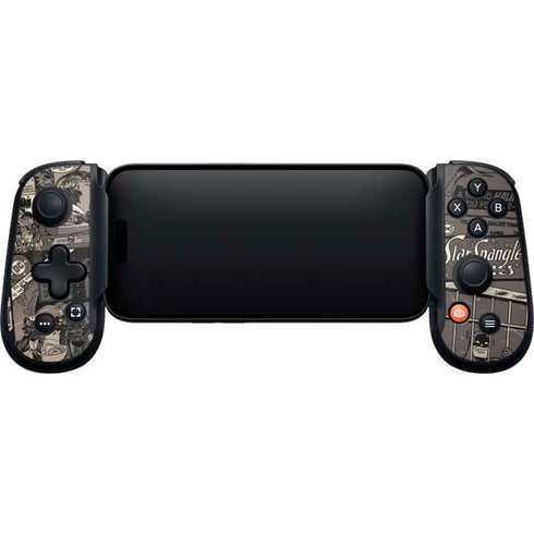 DC Comics Robin Vintage Action pose pattern Backbone One for iPhone Game Controller Skin